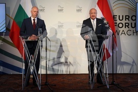 Австрия - Росен Желязков - Кристиан Щокер - пресконференция