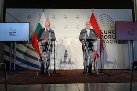 Австрия - Росен Желязков - Кристиан Щокер - пресконференция