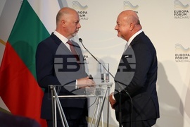 Австрия - Росен Желязков - Кристиан Щокер - пресконференция