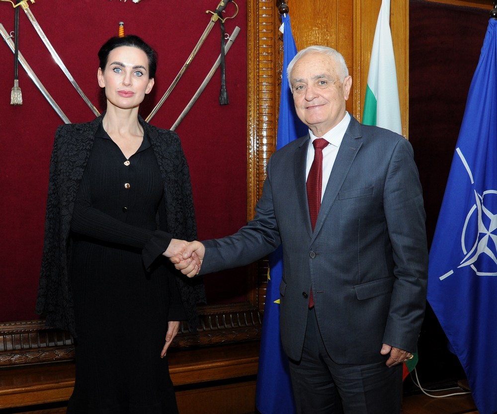 Defence Minister, Ukraine Ambassador Meet