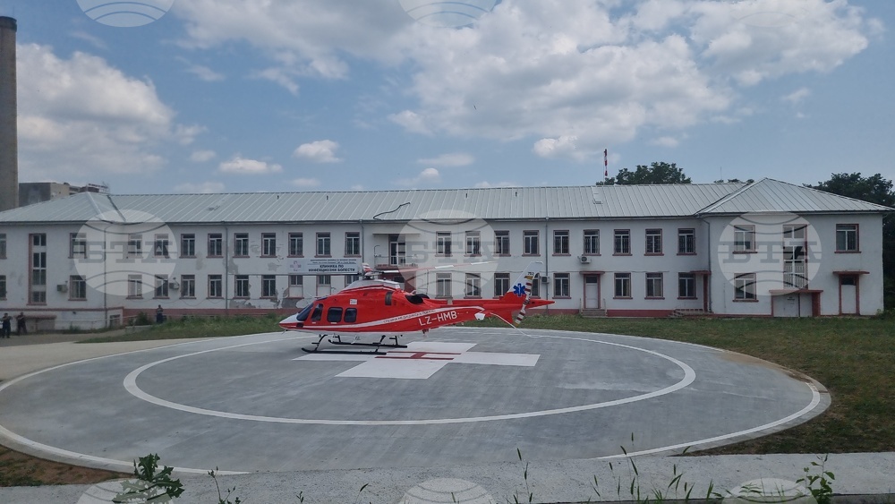 Стара Загора - медицински хеликоптер - мисия