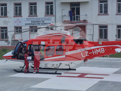 Стара Загора - медицински хеликоптер - мисия