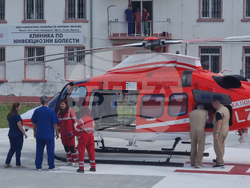 Стара Загора - медицински хеликоптер - мисия