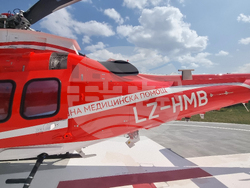 Стара Загора - медицински хеликоптер - мисия