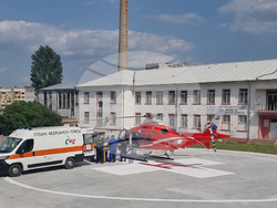 Стара Загора - медицински хеликоптер - мисия