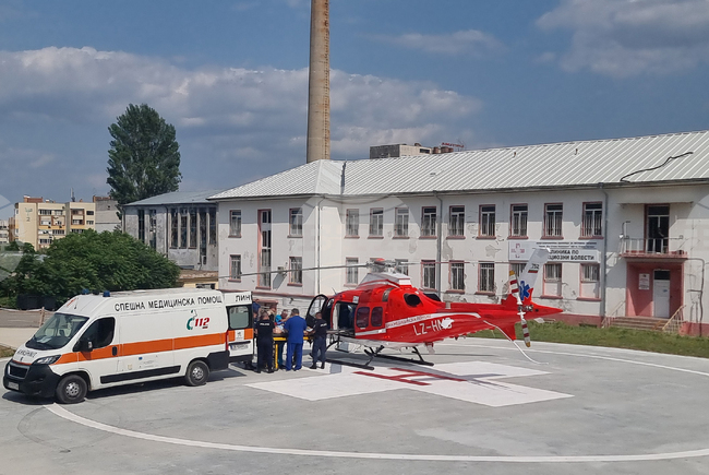 В ход е първата спасителна мисия с въздушна линейка в Стара Загора