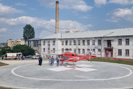 Стара Загора - медицински хеликоптер - мисия