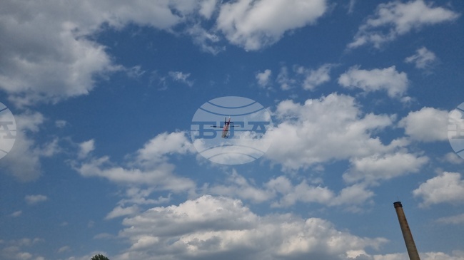 Медицински хеликоптер транспортира от Разлог до София пациента, пострадал при трудова злополука 