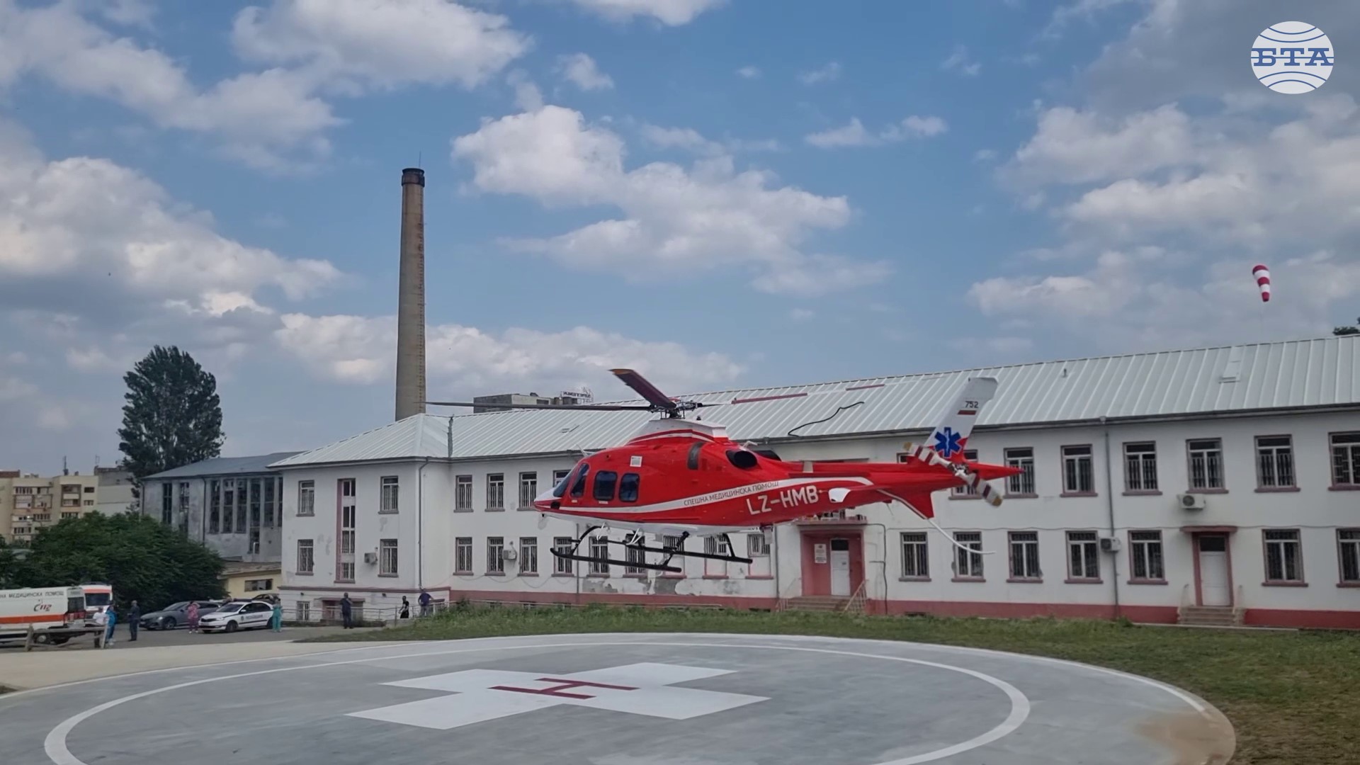 В ход е първата спасителна мисия с въздушна линейка в Стара Загора