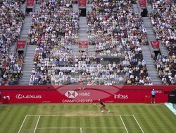 APTOPIX Britain Queens Club Tennis