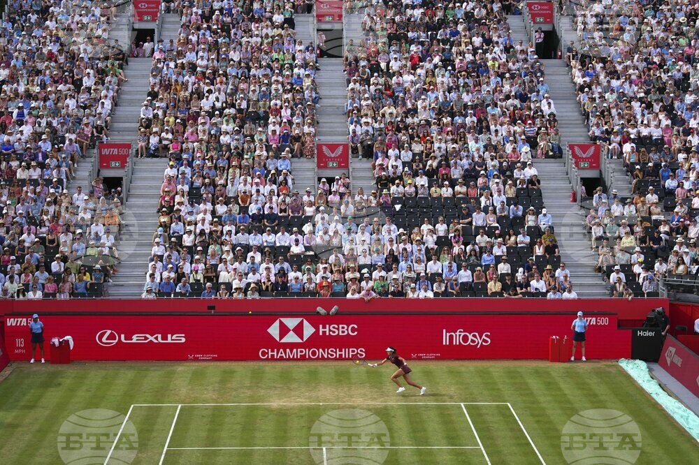 APTOPIX Britain Queens Club Tennis