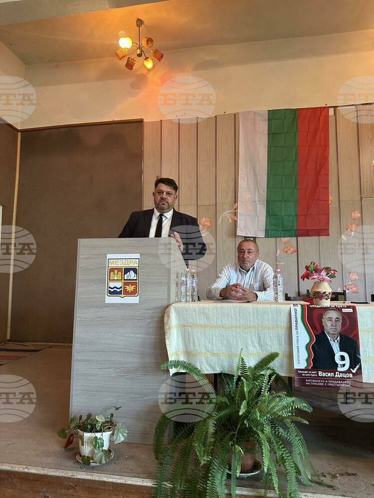 Атанас Зафиров подкрепи кандидата на БСП-ОЛ за село Крета, община Мездра