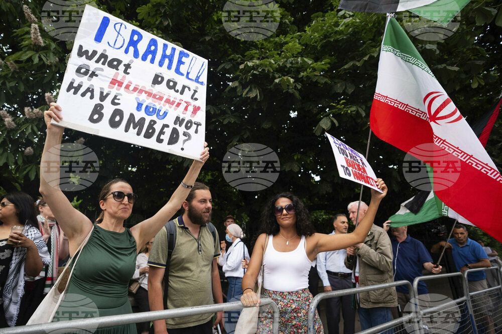 Britain Mideast Protests