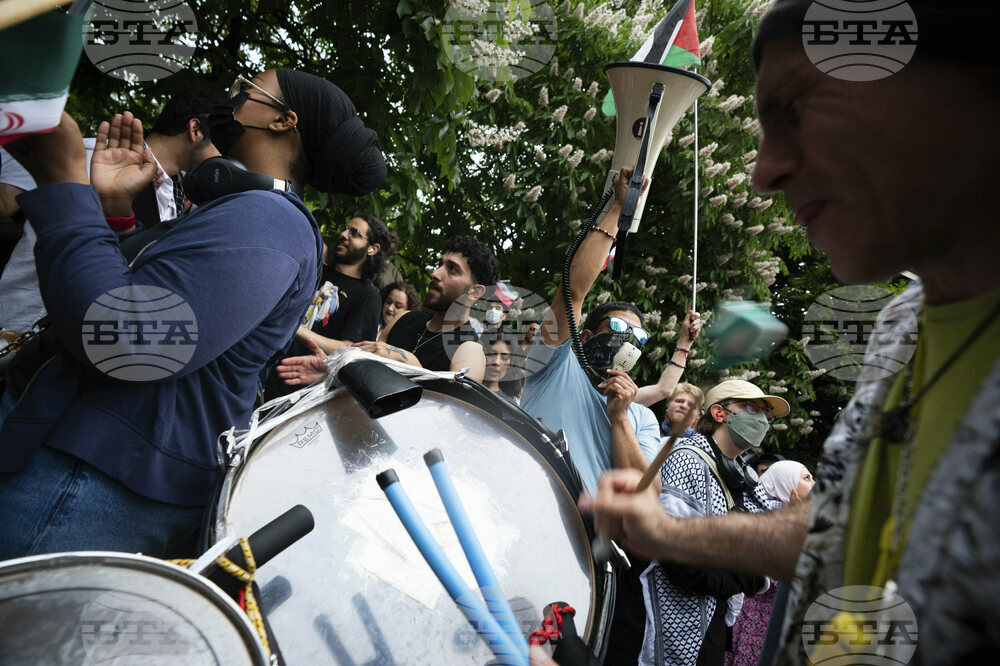 Britain Mideast Protests