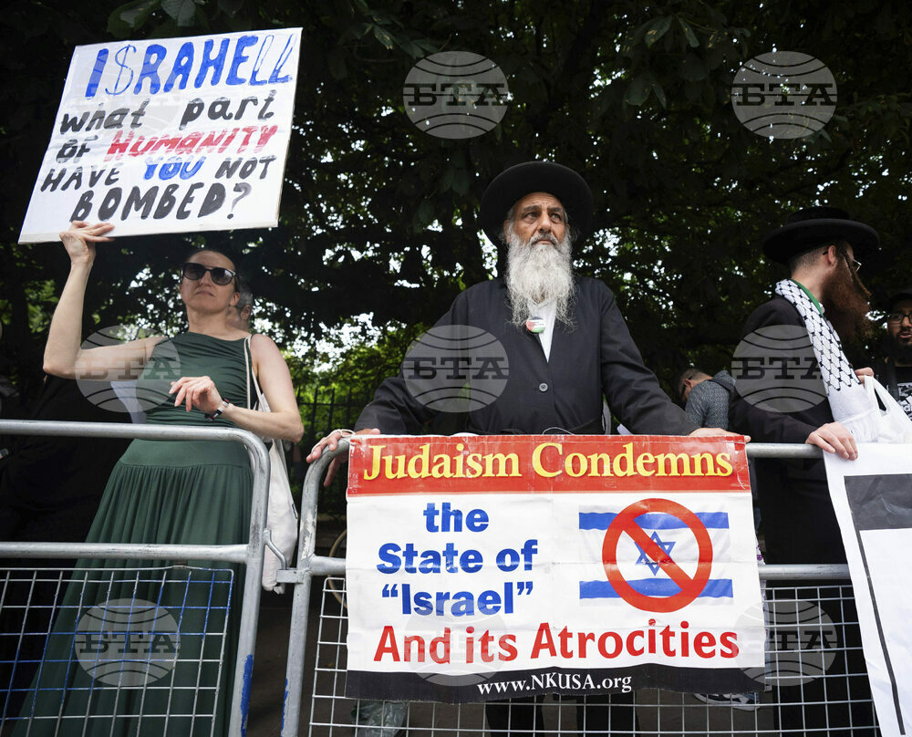 Britain Mideast Protests