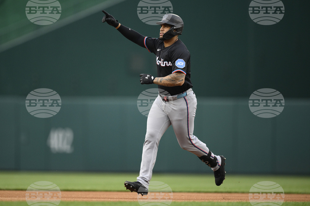 Marlins Nationals Baseball