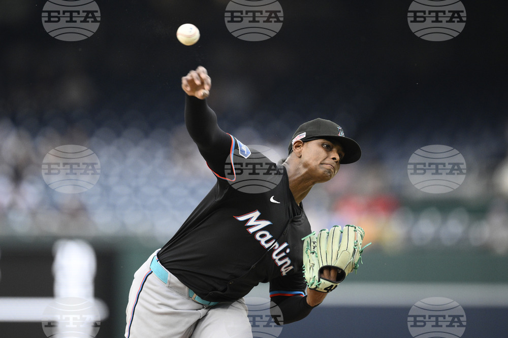 Marlins Nationals Baseball
