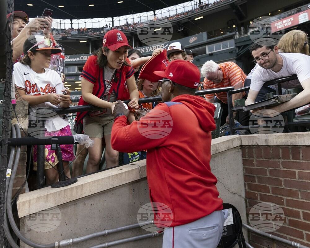 Angels Orioles Baseball