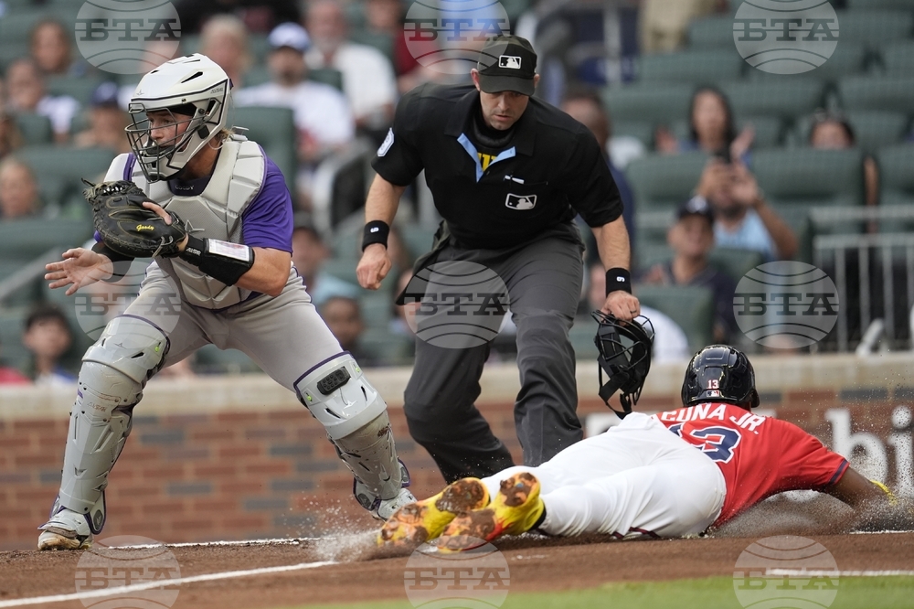 Rockies Braves Baseball