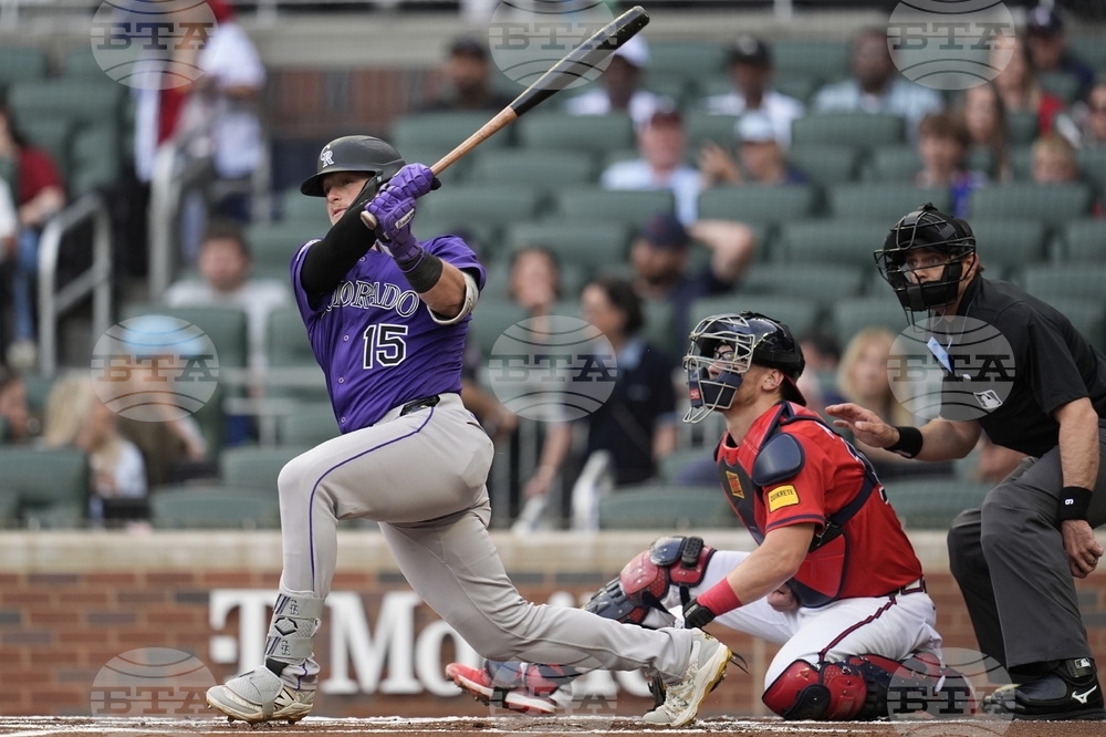 Rockies Braves Baseball