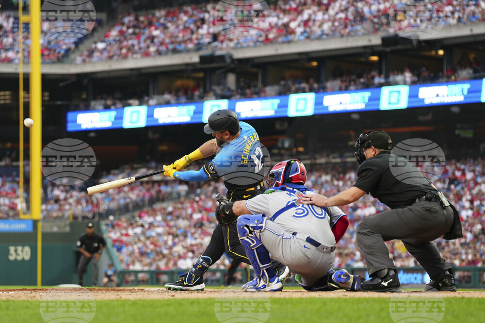 Blue Jays Phillies Baseball