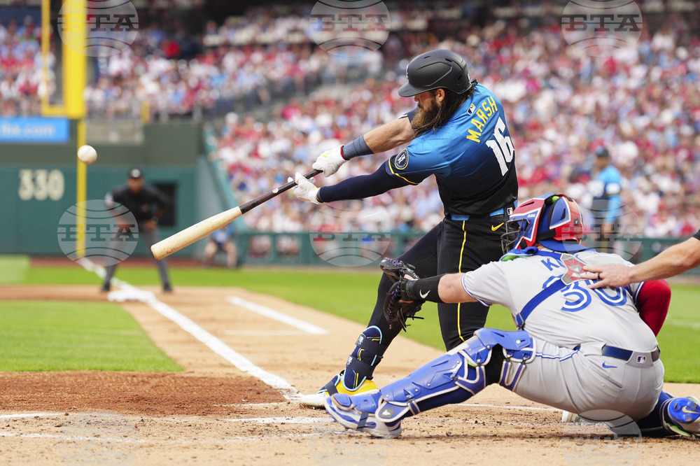 Blue Jays Phillies Baseball