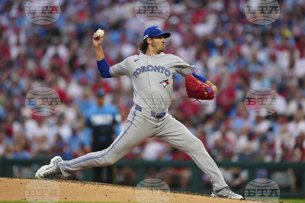Blue Jays Phillies Baseball