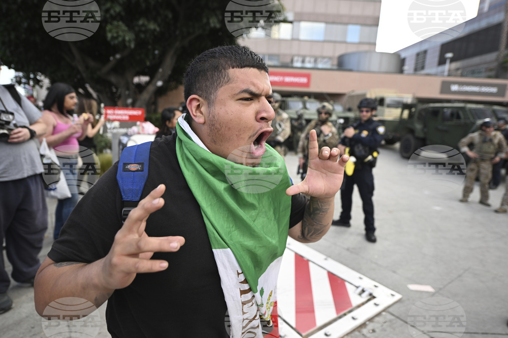 Immigration Protests Los Angeles