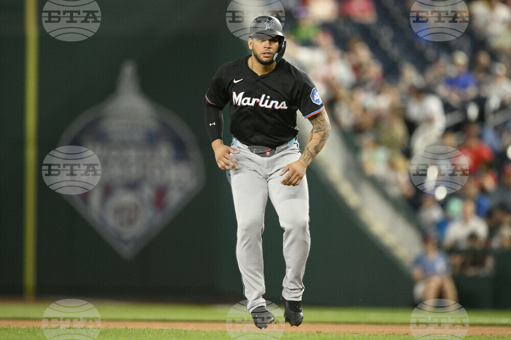 Marlins Nationals Baseball