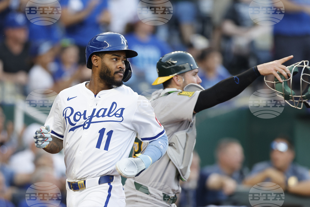 Athletics Royals Baseball