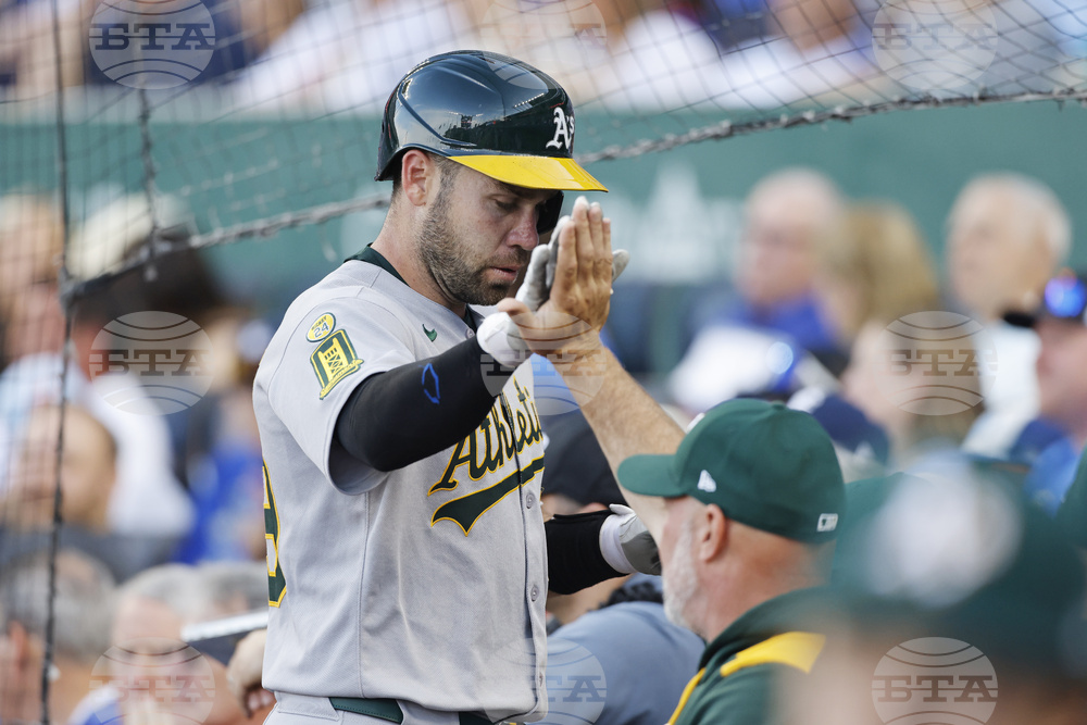 Athletics Royals Baseball