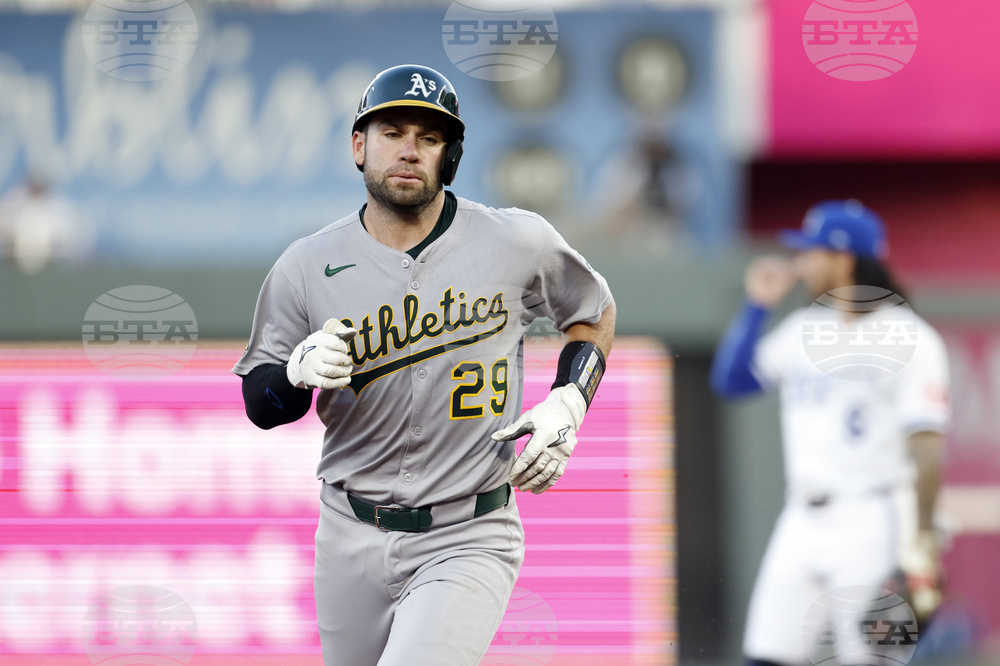Athletics Royals Baseball