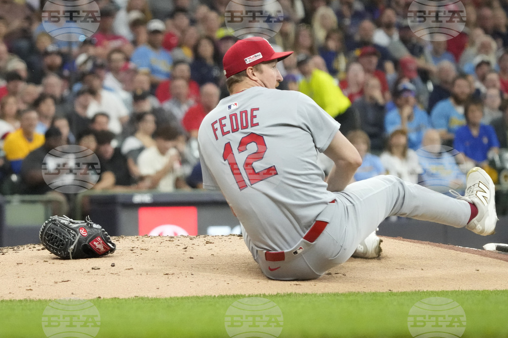 Cardinals Brewers Baseball