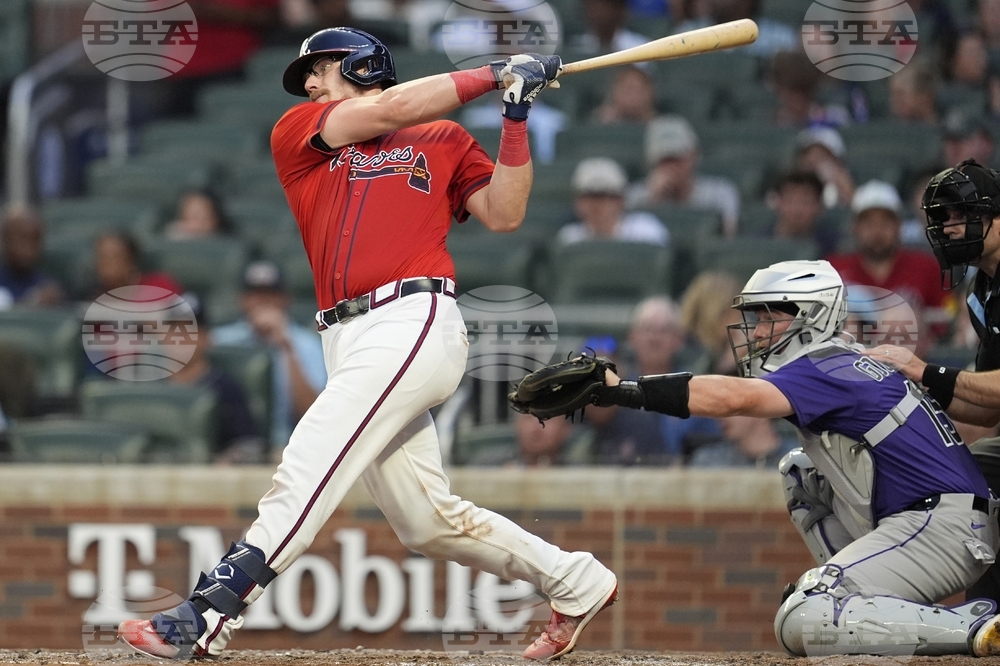 Rockies Braves Baseball
