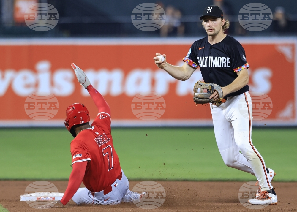 Angels Orioles Baseball