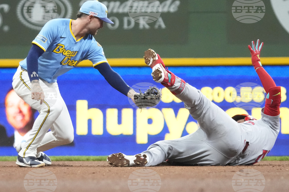 Cardinals Brewers Baseball