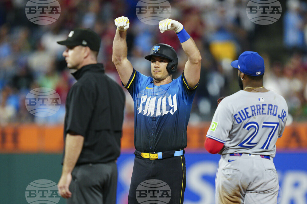 Blue Jays Phillies Baseball