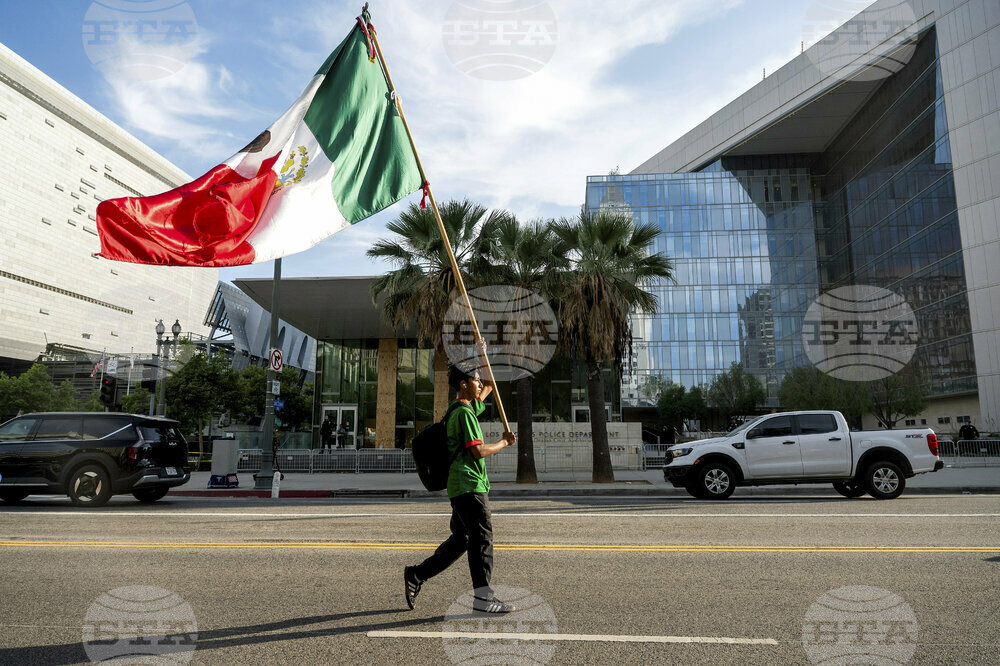 Immigration Protests Los Angeles