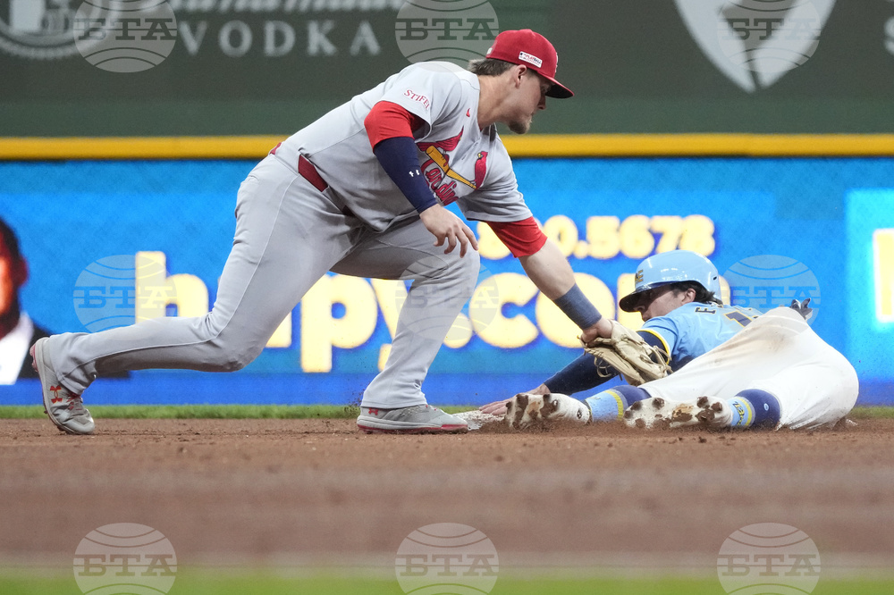Cardinals Brewers Baseball
