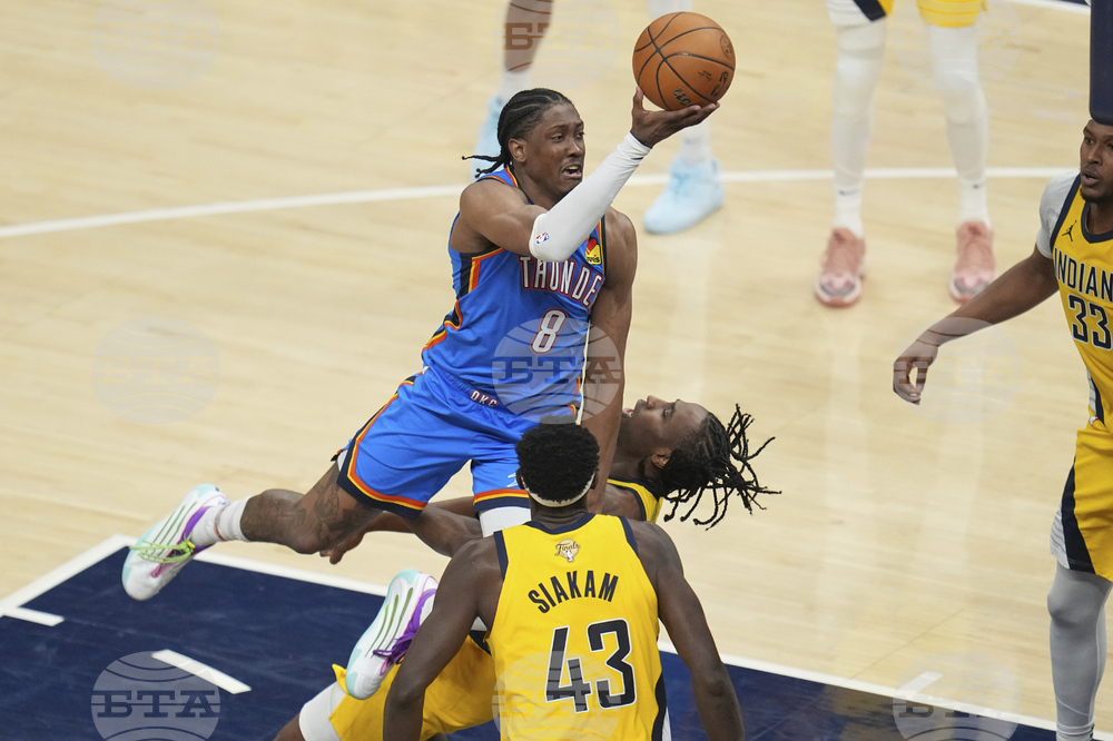 NBA Finals Thunder Pacers Basketball