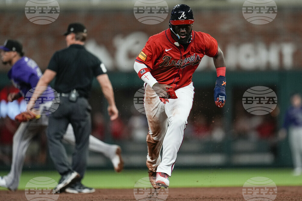 Rockies Braves Baseball