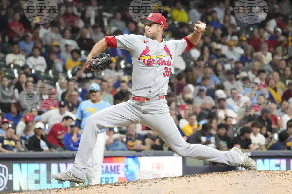 Cardinals Brewers Baseball