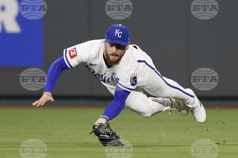 APTOPIX Athletics Royals Baseball