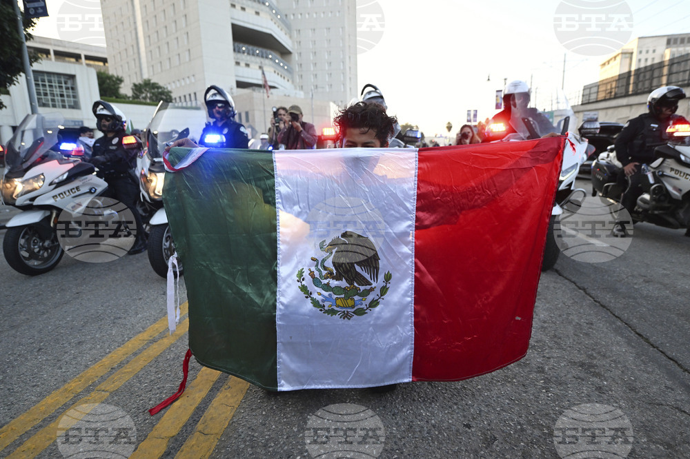 Immigration Protests Los Angeles