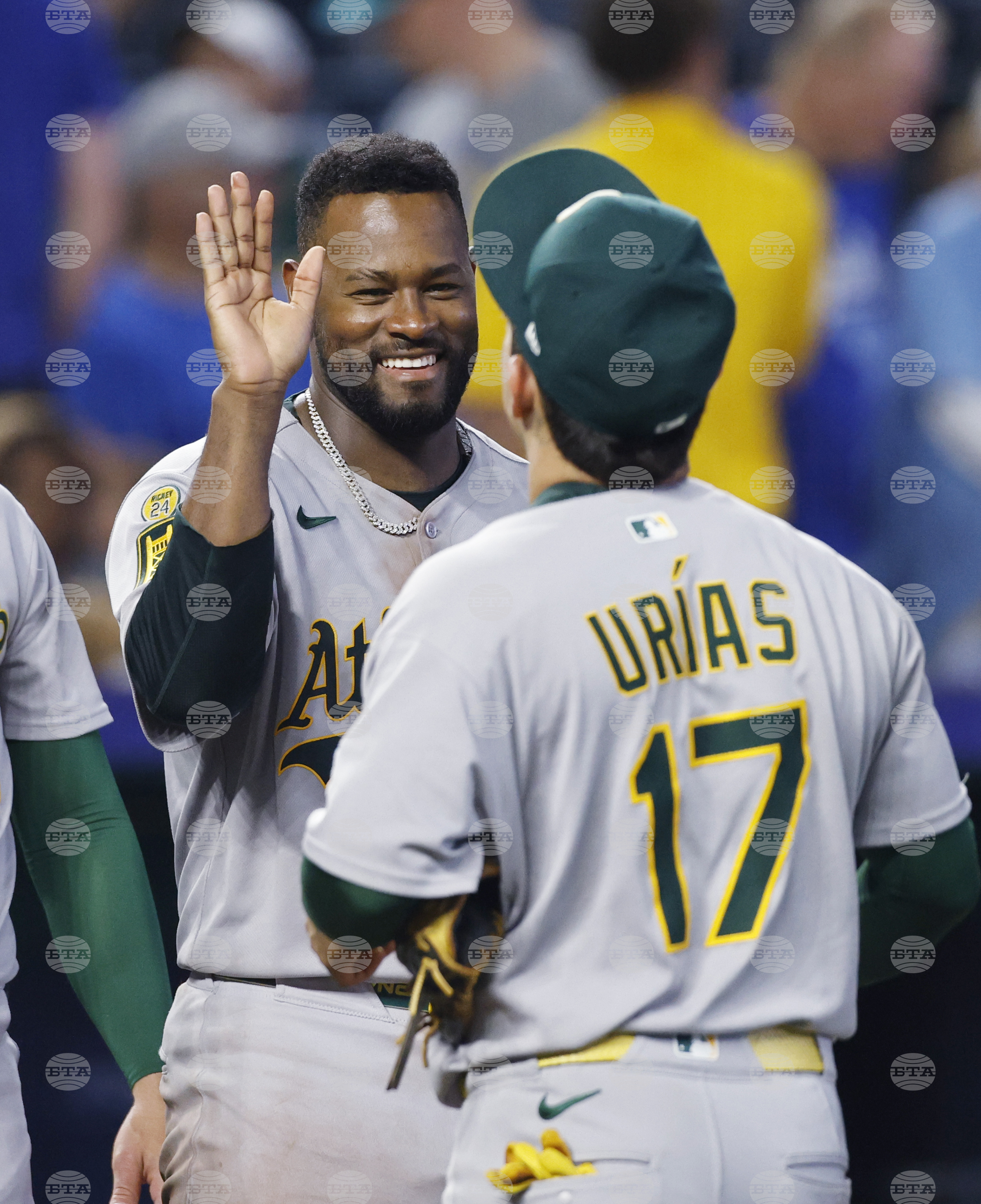 Athletics Royals Baseball