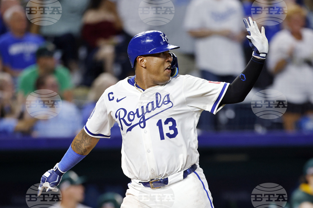 Athletics Royals Baseball