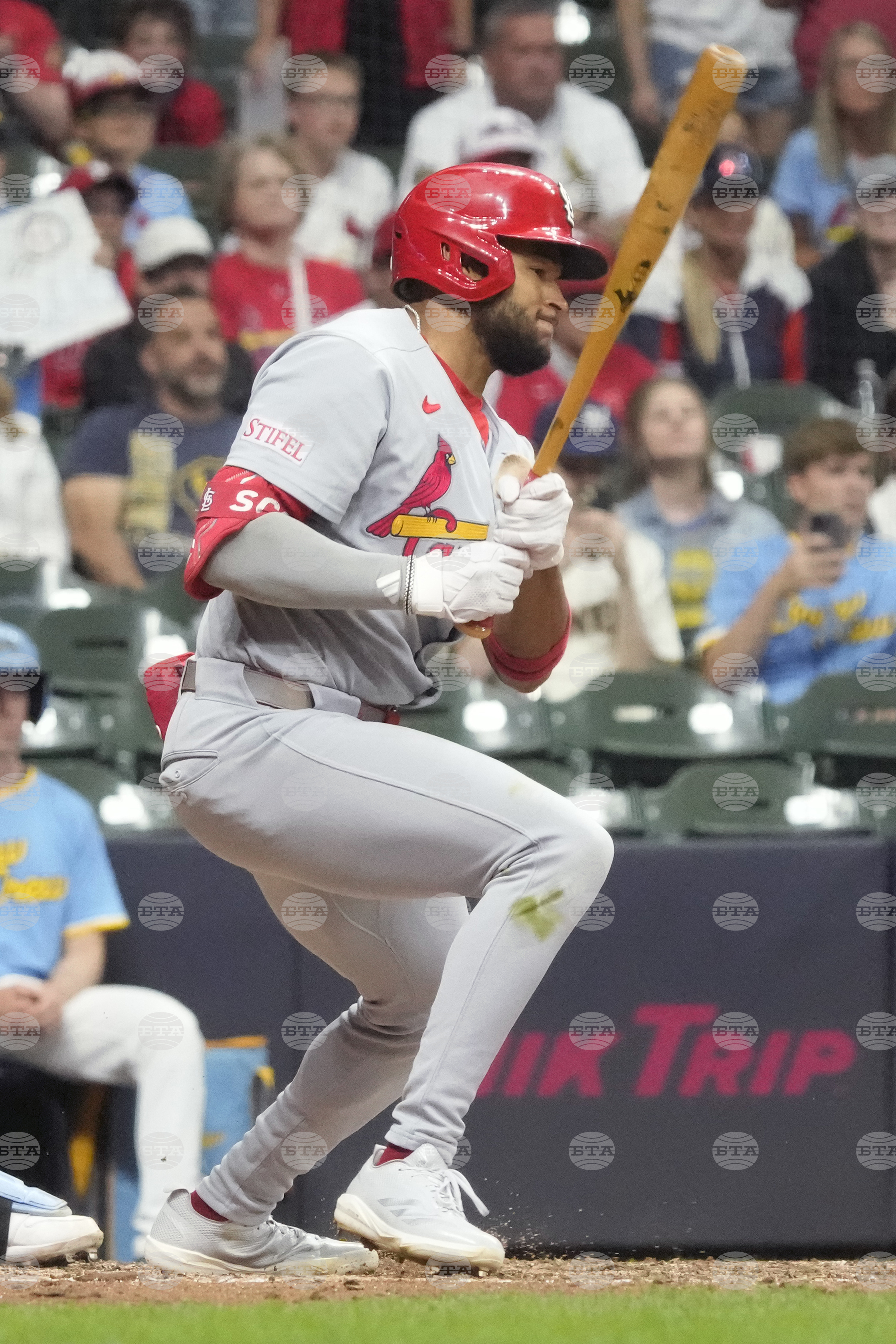 Cardinals Brewers Baseball