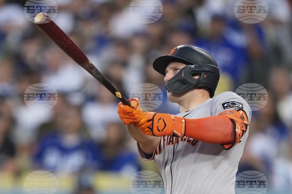 Giants Dodgers Baseball