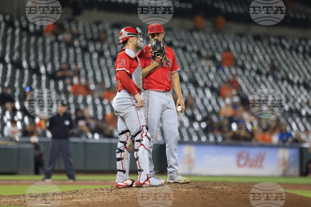 Angels Orioles Baseball