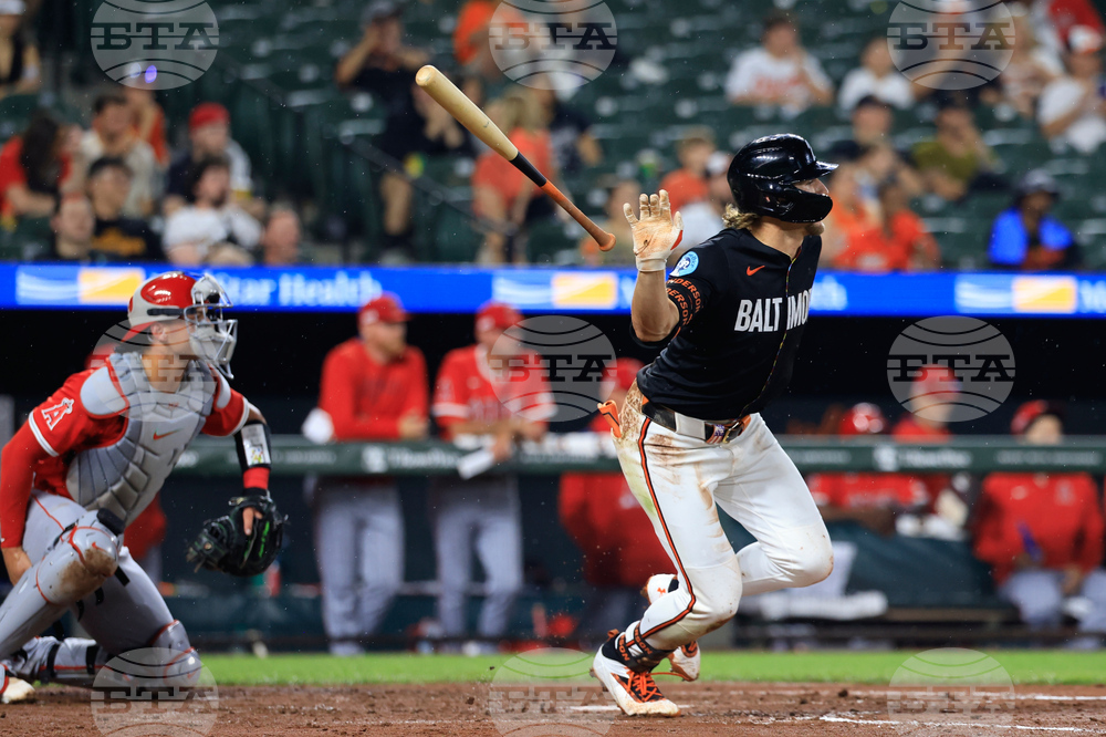 Angels Orioles Baseball
